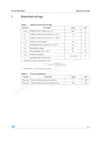 STGF19NC60WD Datasheet Page 3