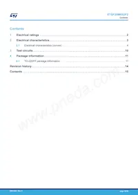 STGF20M65DF2 Datasheet Page 15