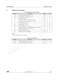 STGF20NB60S Datasheet Page 3