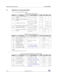 STGF20NB60S Datasheet Page 4