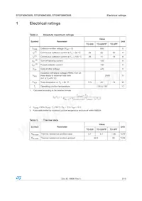 STGF30NC60S Datasheet Page 3