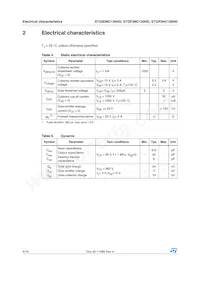 STGF3NC120HD Datasheet Pagina 4