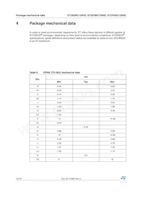 STGF3NC120HD數據表 頁面 10