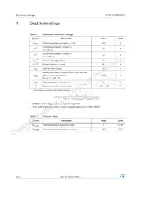 STGP10NB60SFP Datasheet Page 2