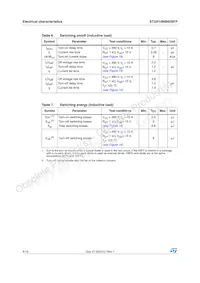 STGP10NB60SFP Datasheet Page 4