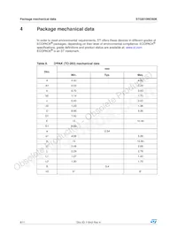 STGP10NC60K Datasheet Page 8