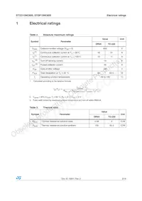 STGP10NC60S Datasheet Page 3