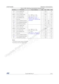 STGP7NC60H Datasheet Page 5