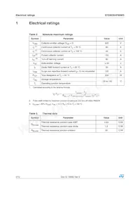 STGW35HF60WD Datasheet Page 2