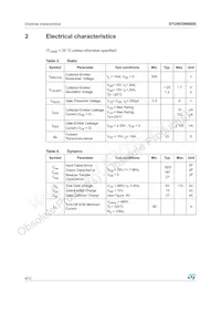 STGW35NB60S數據表 頁面 4