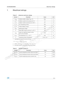 STGW40NC60WD Datasheet Page 3