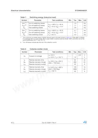 STGW60H65DF數據表 頁面 4