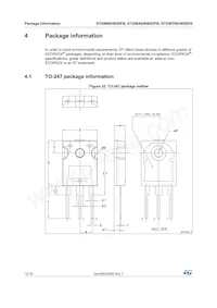 STGW60H65DFB數據表 頁面 12