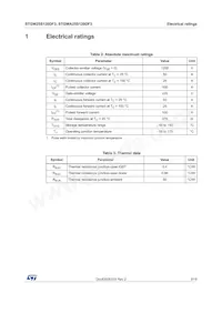 STGWA25S120DF3 Datasheet Page 3