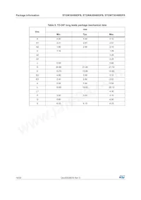 STGWA30H60DFB Datasheet Page 16