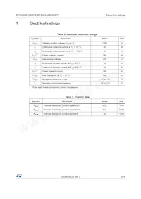 STGWA40M120DF3 Datasheet Page 3