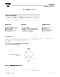 U291-E3 Datasheet Copertura