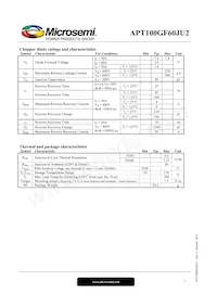 APT100GF60JU2 Datasheet Page 3