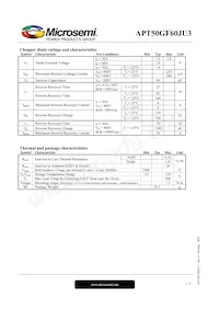 APT50GF60JU3 Datasheet Page 3