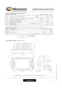 APTGF150A120T3AG Datasheet Page 3