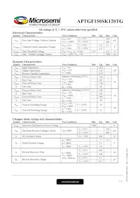 APTGF150SK120TG Datasheet Page 2