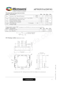 APTGF15A120T1G Datasheet Page 3