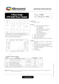 APTGF15X120T3G Datenblatt Cover