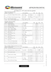 APTGF15X120T3G Datasheet Page 2