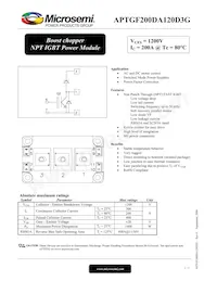 APTGF200DA120D3G數據表 封面