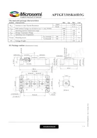 APTGF330SK60D3G Datenblatt Seite 3