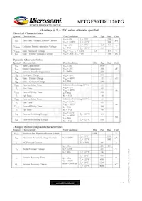 APTGF50TDU120PG Datasheet Page 2