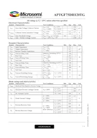 APTGF75DH120TG 데이터 시트 페이지 2