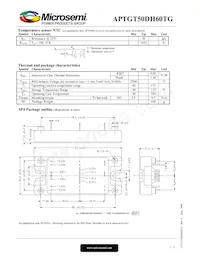 APTGT50DH60TG Datasheet Page 3