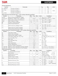 AUXFN8403TR Datasheet Page 2