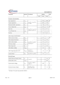 BSC042N03S G Datasheet Page 3