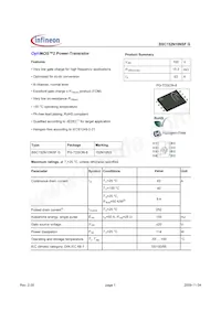 BSC152N10NSFGATMA1 Datasheet Cover