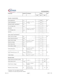 BSC884N03MS G Datasheet Page 3