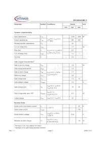 BSC889N03MSGATMA1數據表 頁面 3