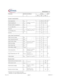 BSF053N03LT G Datasheet Page 3
