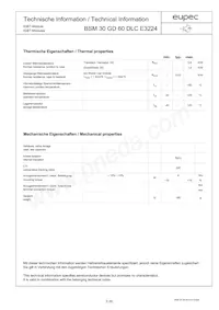 BSM30GD60DLCE3224 Datasheet Page 3