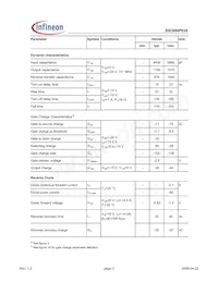 BSO080P03SNTMA1 Datasheet Page 3