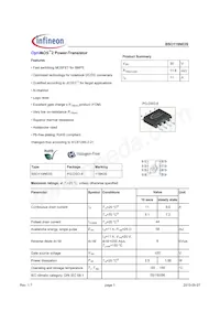 BSO119N03S Datasheet Cover