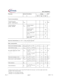 BSO130N03MSGXUMA1數據表 頁面 2