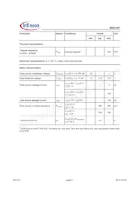 BSS215PL6327HTSA1 Datasheet Page 2