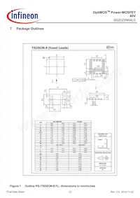BSZ023N04LSATMA1 Datasheet Page 12