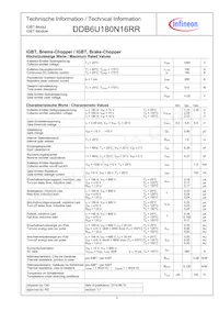 DDB6U180N16RR Datasheet Pagina 3