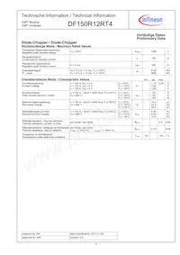 DF150R12RT4HOSA1 Datasheet Pagina 3