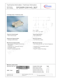 DF200R12W1H3B27BOMA1 Datasheet Copertura