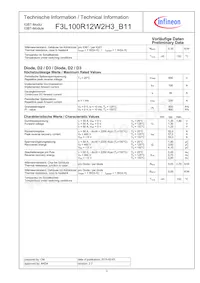 F3L100R12W2H3B11BPSA1 Datenblatt Seite 3