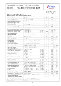 F3L100R12W2H3B11BPSA1 Datasheet Page 4